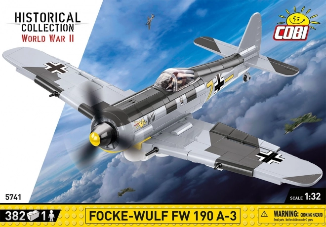 Focke-Wulf Fw 190 A3 II Guerra Mondiale - Set di costruzione COBI