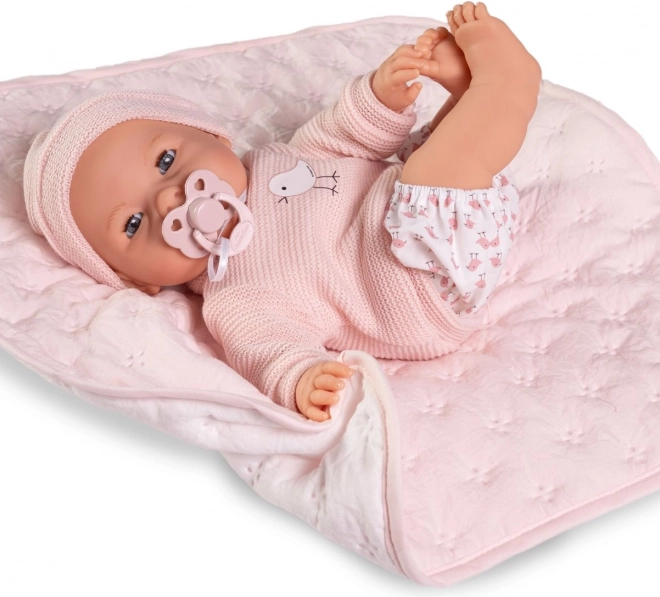 Bambola che chiude gli occhi neonato Antonio Juan con suoni - 37 cm