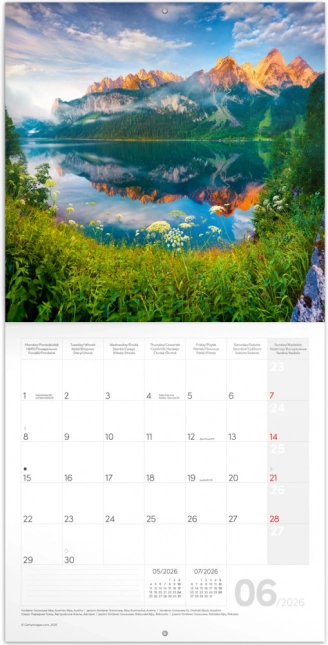 Calendario delle Note Alpi 2026