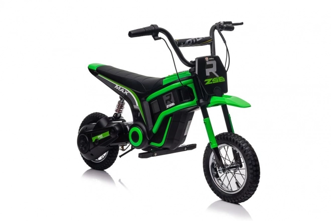 Moto Cross Elettrico Verde