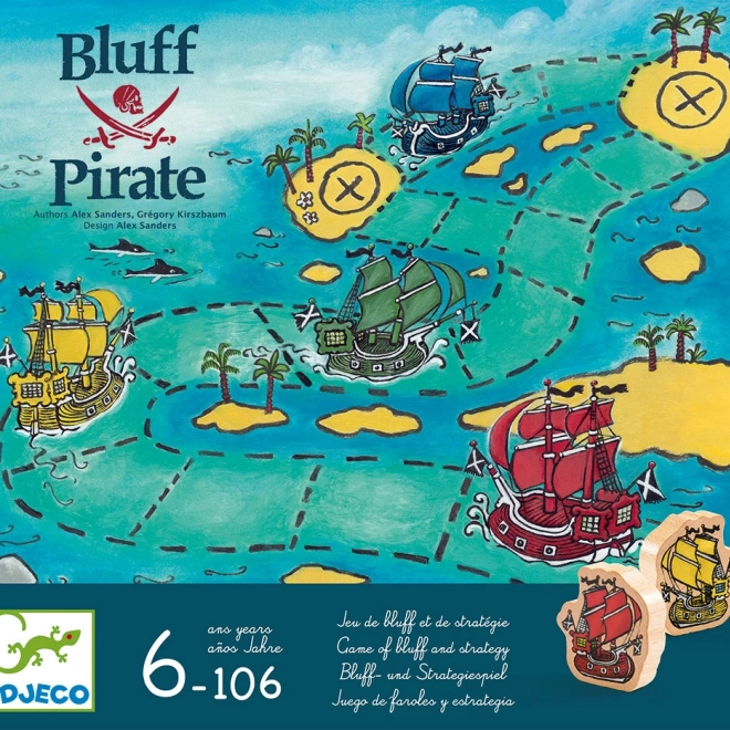 Bluff con i pirati Djeco