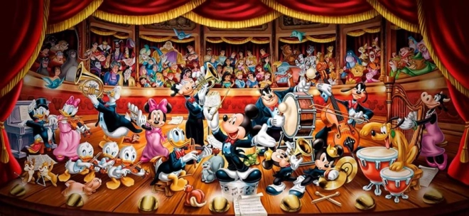 Puzzle panoramico Disney Orchestra 13200 pezzi