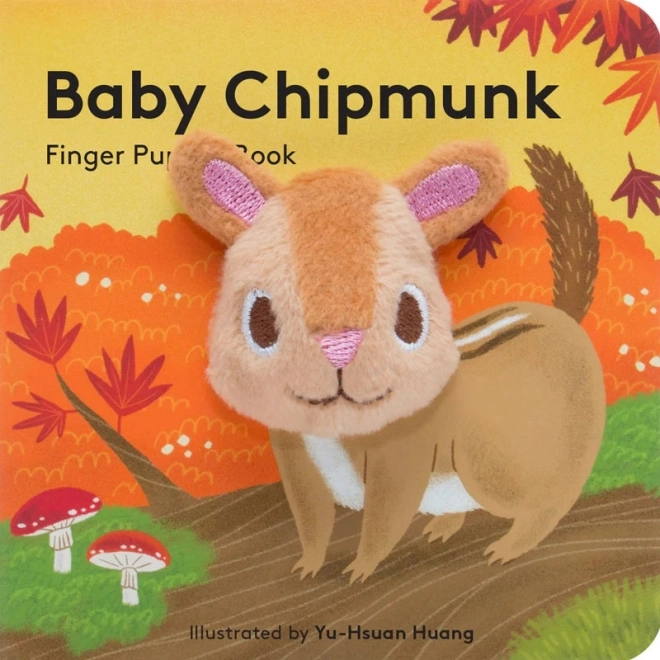 Chronicle Books libro con burattino da dito - cucciolo di tamia