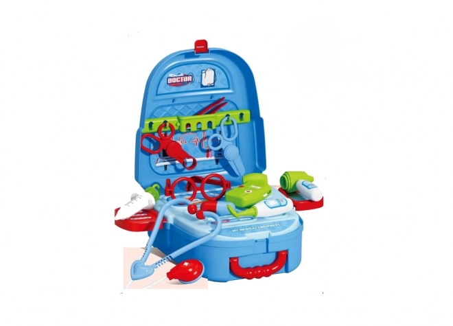 Set da dottore 17 pezzi zainetto