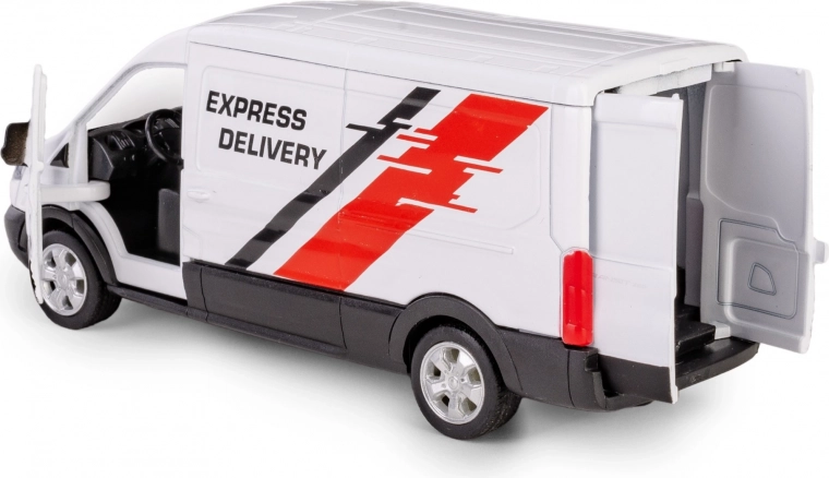 Porte anteriori apribili e interni dettagliati