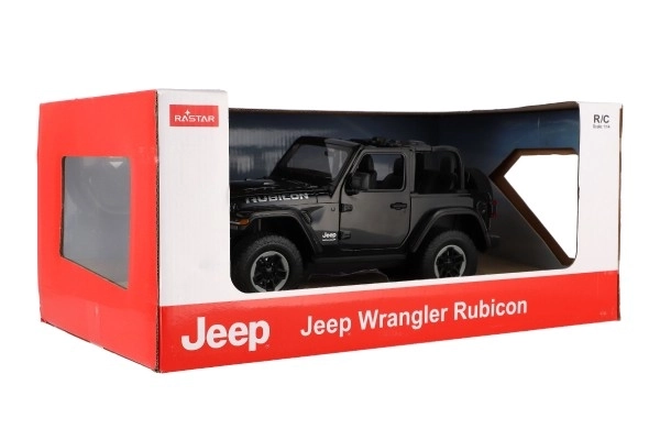 Jeep Wrangler Rubicon RC Nero 29cm RASTAR