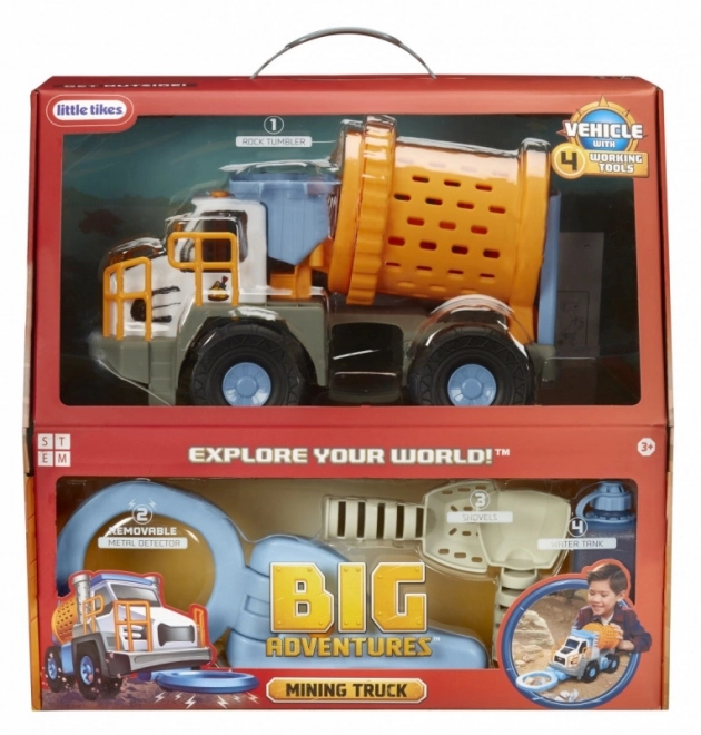 Camion da miniera Big Adventures set