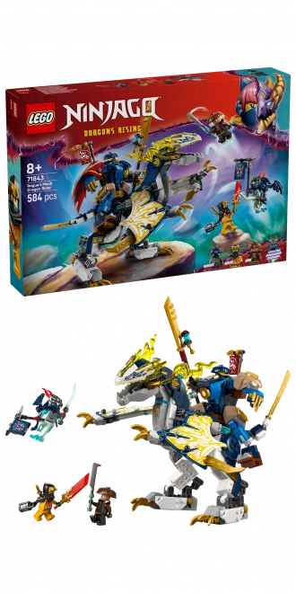 Lego NINJAGO Rogue e cavaliere drago robotico