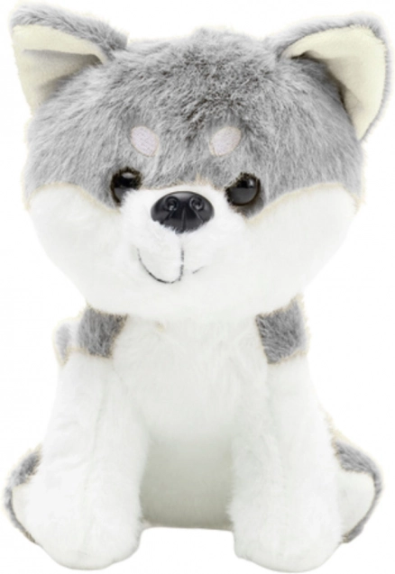 Giocattolo di peluche Lupo grigio-bianco 20 cm