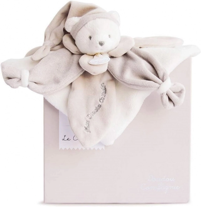 Set regalo Doudou - Orsetto coccolone beige 24 cm