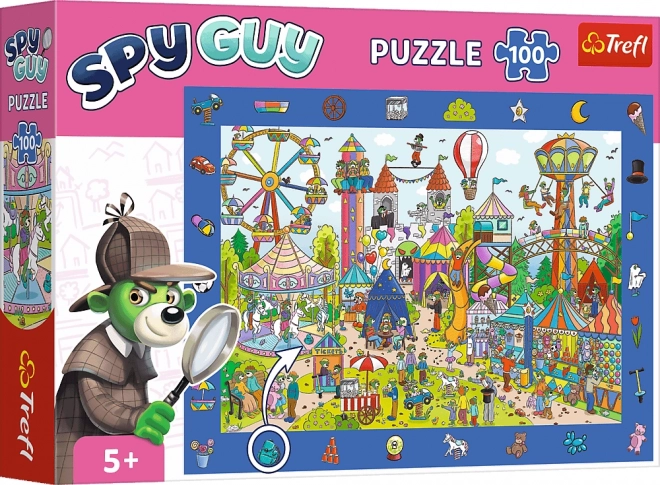 Puzzle 100 pezzi Osservazione Spy Guy Parco dei divertimenti