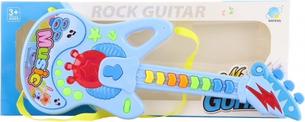 Chitarra di plastica per bambini a batteria