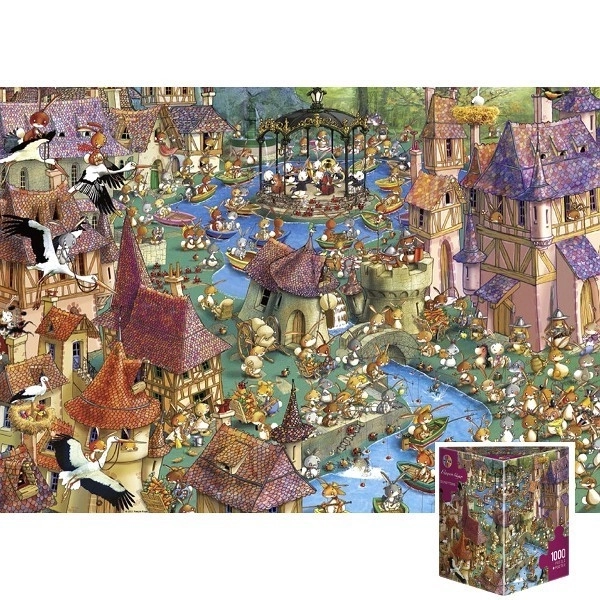 Puzzle HEYE Coniglietti 1000 Pezzi