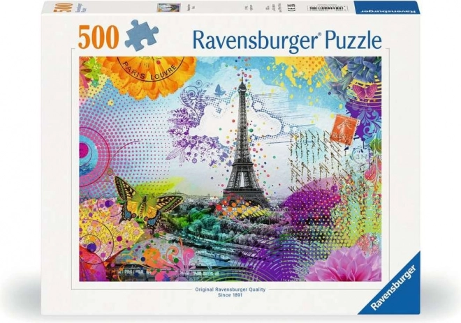 Cartolina da Parigi Puzzle 500 pezzi