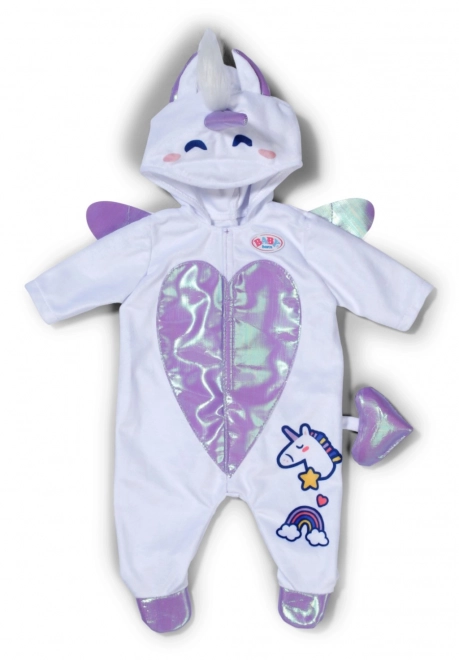 Costume unicorno per bambola BABY born 43 cm
