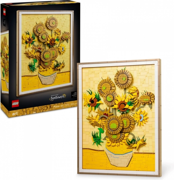 Lego Art Girasoli di Vincent van Gogh