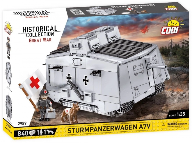 Grande Guerra Sturmpanzerwagen A7V 1:35