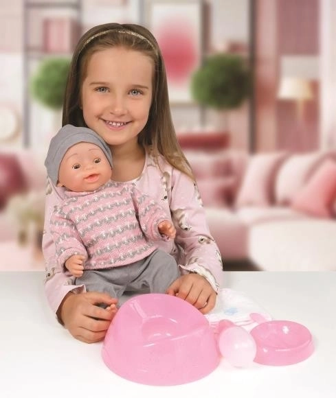 Bambola interattiva che fa pipì 43 cm di Natalia Collection