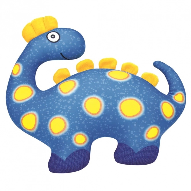 Dinosauro di peluche blu 33 cm