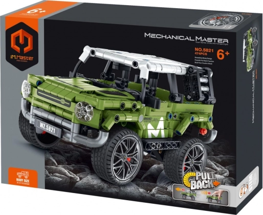 Set di costruzione IM.MASTER fuoristrada 474 pezzi con retrocarica