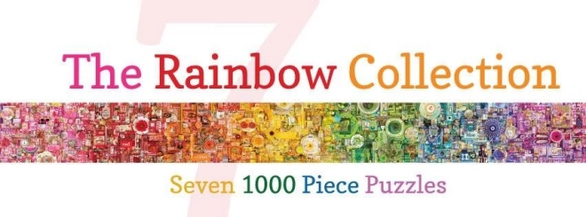 Puzzle arcobaleno arancione 1000 pezzi Cobble Hill