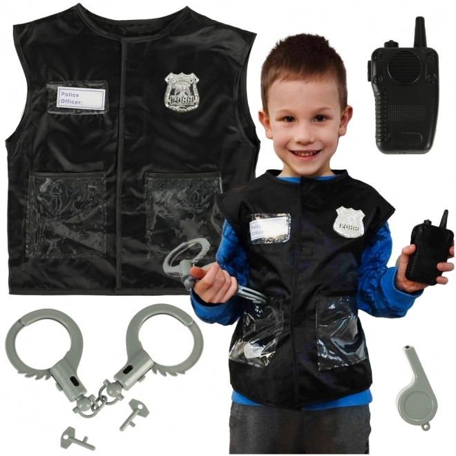 Costume Carnevale Poliziotto per Bambini