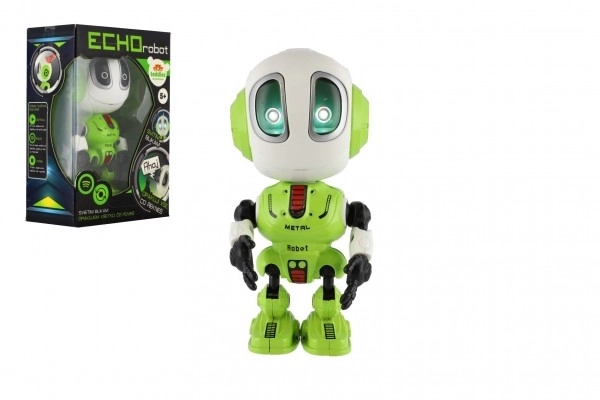 Robot ECHO Ripetitore Metallo 12cm Verde