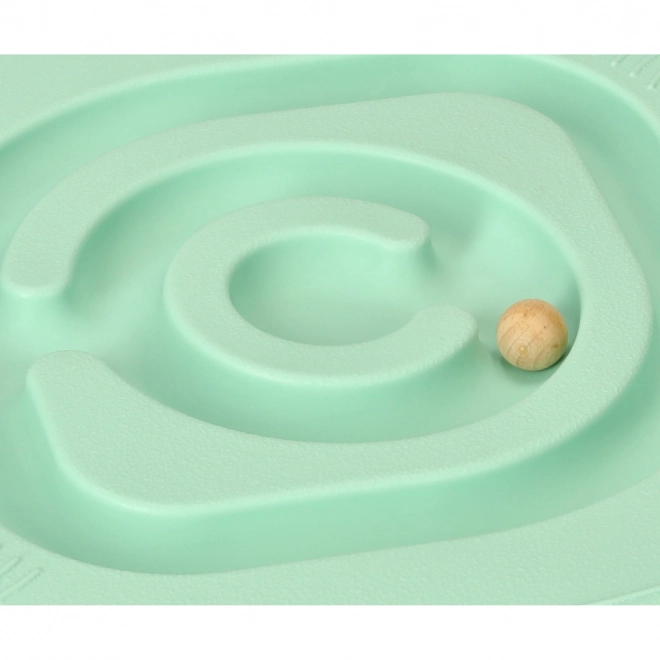 Rivale per l'equilibrio con labirinto per bambini verde menta