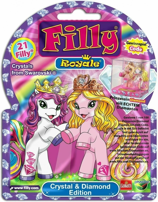 Filly Royale Cristallo e Diamante in Sacchetto