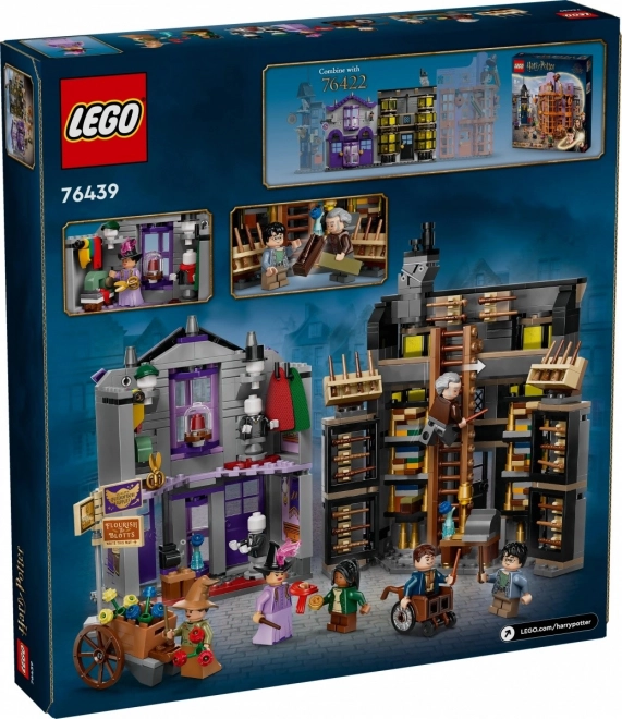 Set costruzioni LEGO Harry Potter Negozi di Ollivander e Madame Malkin