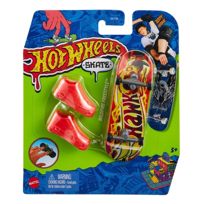 Fingerboard con scarpe di Hot Wheels