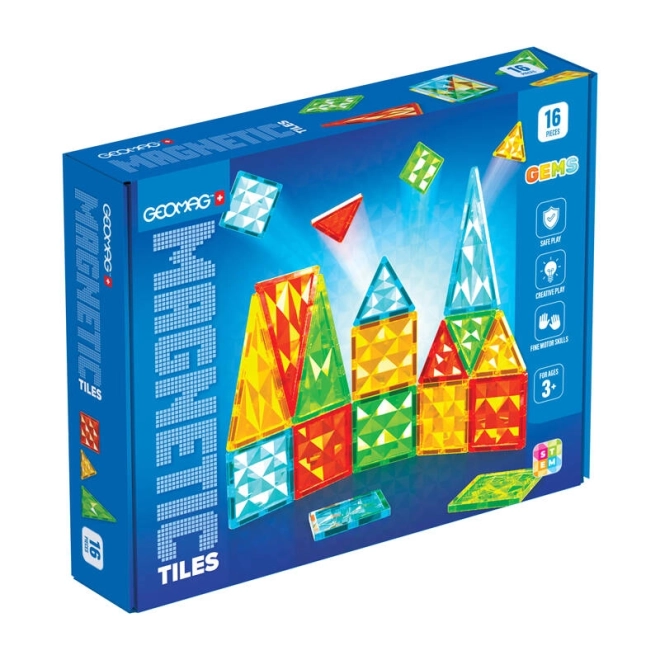 Geomag Gems set di magnetiche tessere