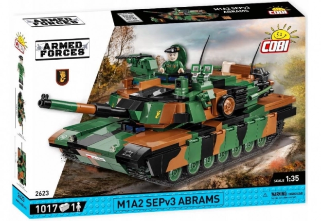 Modello di costruzione COBI Abrams M1A2 SEPv3