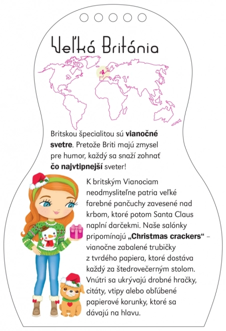 Vestiamo le bambole NATALE - Libri da colorare