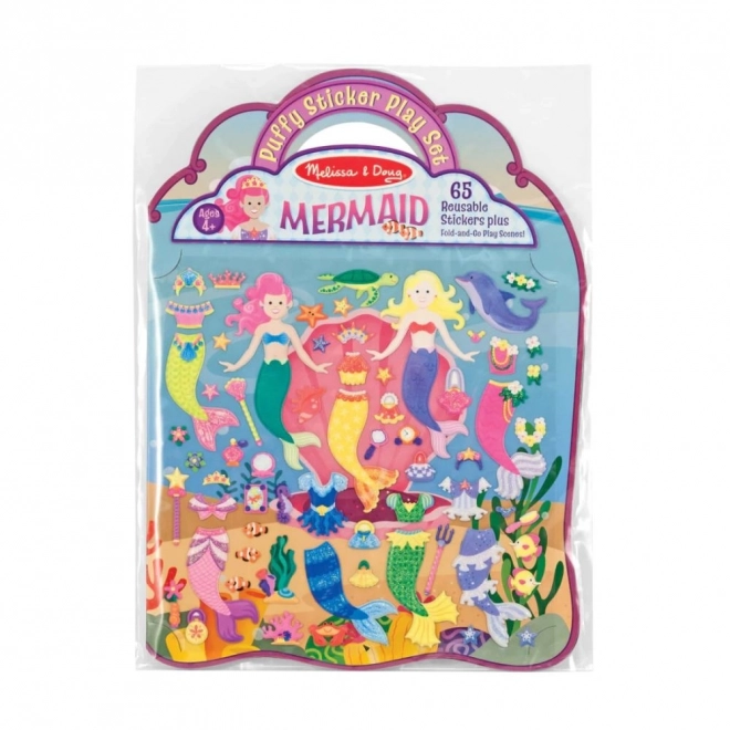 Adesivi Rilievo Riutilizzabili Sirene Melissa & Doug