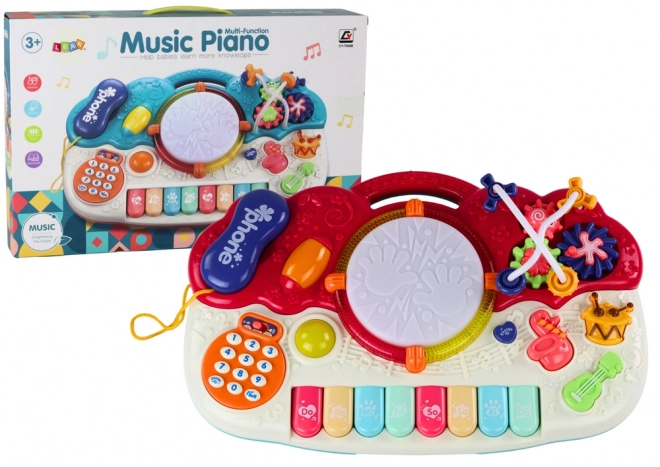 Pianola educativa per bambini con luci e suoni