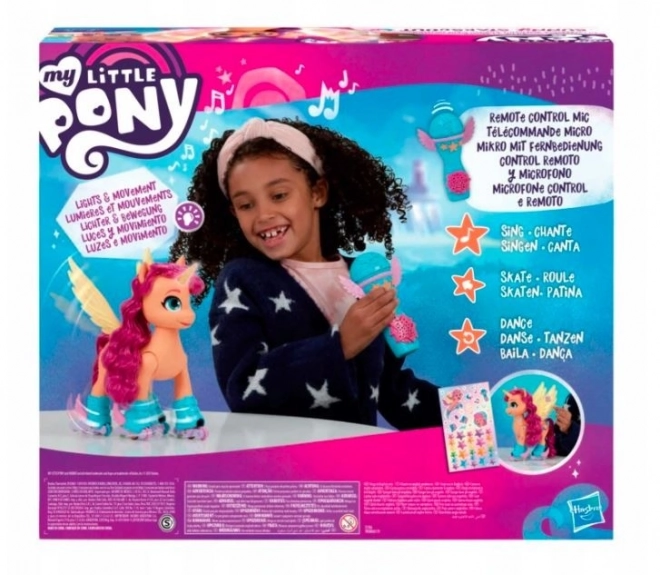 My Little Pony figurina Sunny canta e pattina