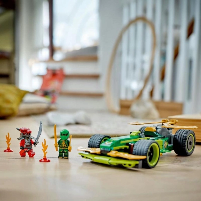 Lego Ninjago Auto da Corsa di Lloyd con Motore a Retrocarica