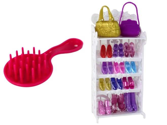 Set di scarpe e borse