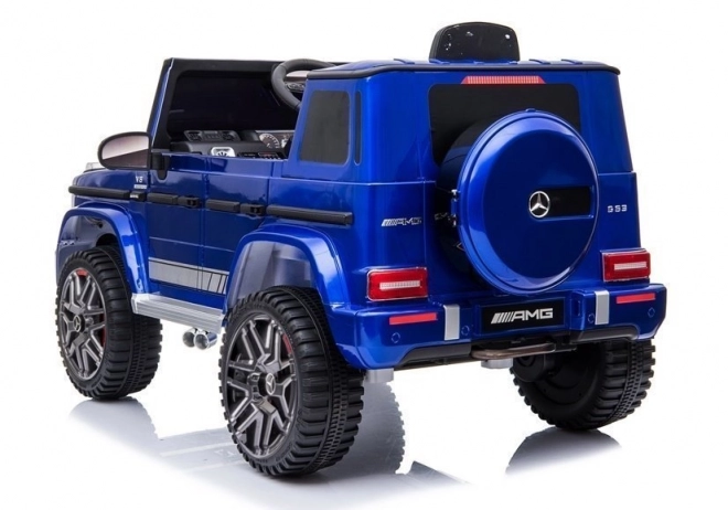 Auto elettrica per bambini Mercedes G63 AMG Blu Verniciata