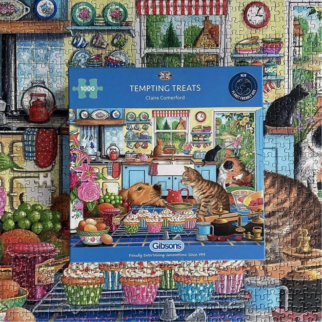 Puzzle prelibatezze invitanti 1000 pezzi