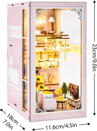Fermalibri Attico Rosa di 2Kids Toys