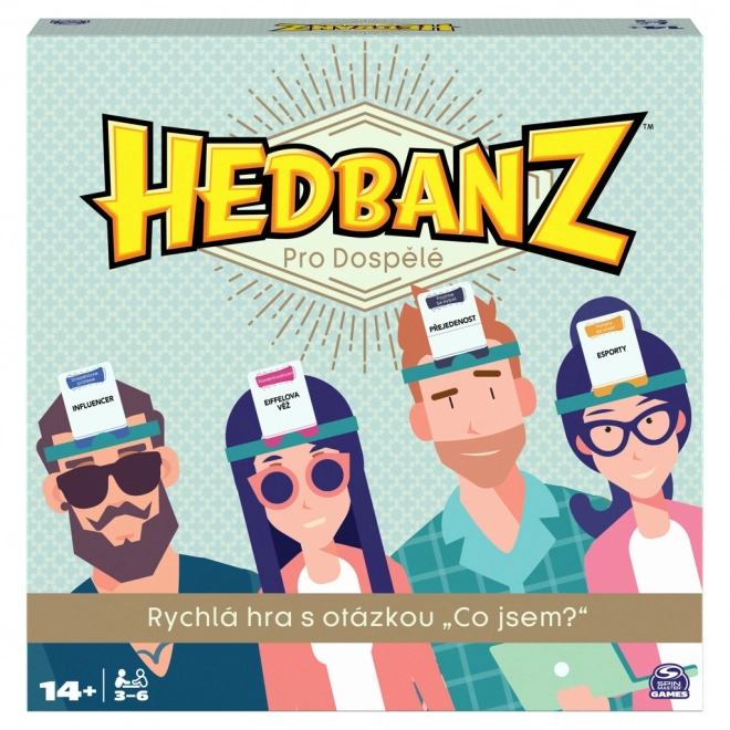 Gioco di società Hedbanz per adulti