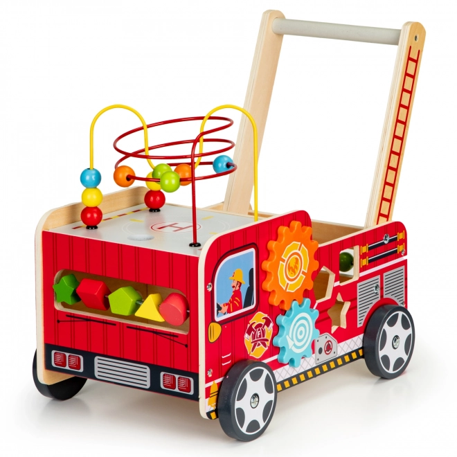 Camioncino dei pompieri in legno ECOTOYS