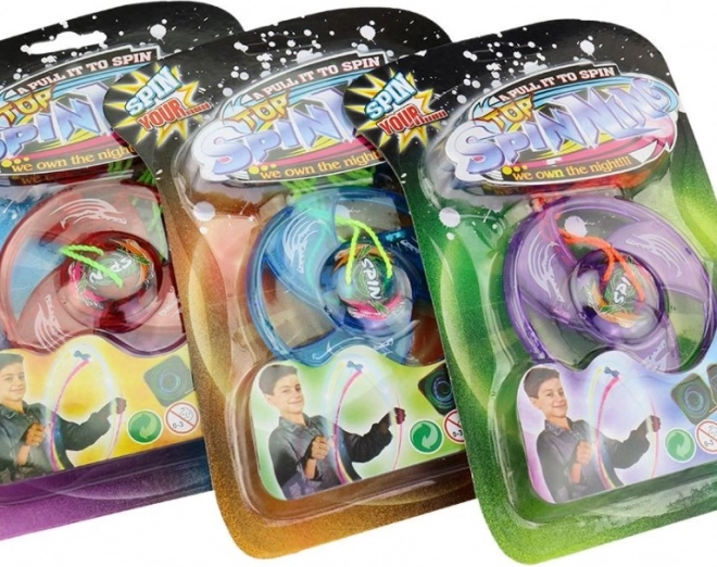 Spinner luminoso elica
