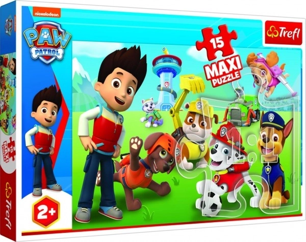 Puzzle TREFL PAW Patrol Maxi 15 pezzi