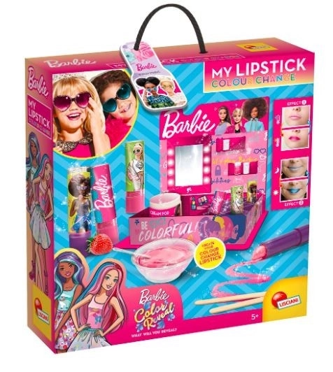 Rossetto cambia colore Barbie