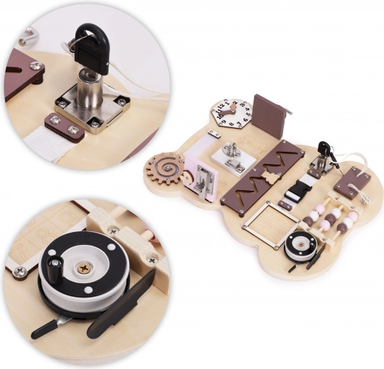 Arganello con manovella e altre attività di manipolazione