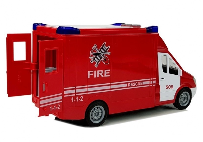 Camion dei Pompieri con Suoni e Porte Apribili
