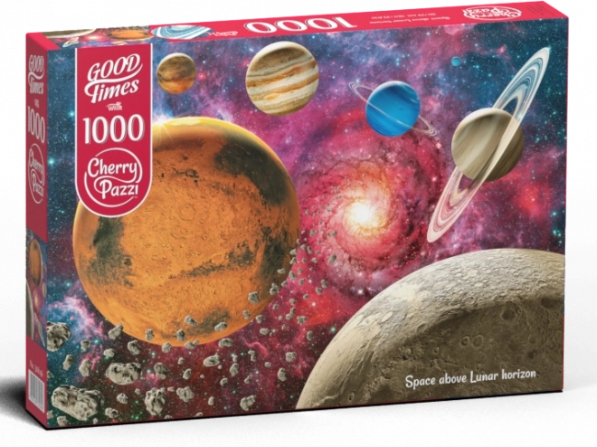 Puzzle Spazio sopra l'orizzonte lunare 1000 pezzi